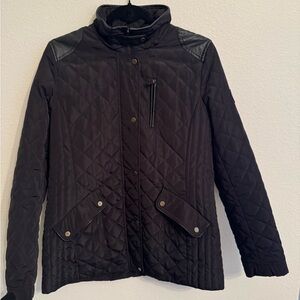 Ralph Lauren Quilted Black Utility Jacket